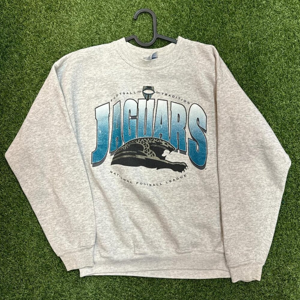 Vintage Jacksonville Jaguars Sweatshirt, Retro Jacksonville NFL Football Shirt